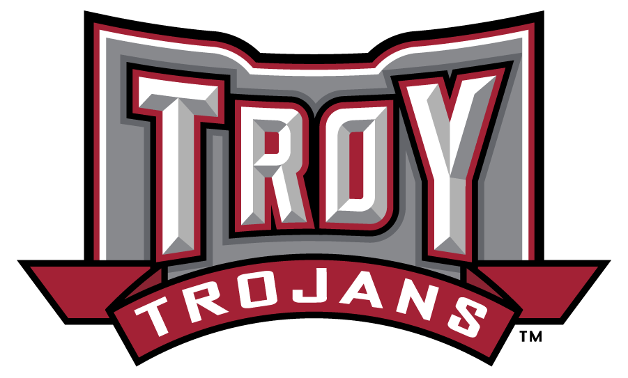 Troy Trojans 2004-2016 Wordmark Logo diy DTF decal sticker